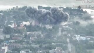 FAB-3000 destroys Ukrainian fortress.