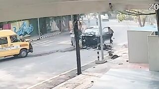 SUV Driven By Minor Kills Moped Rider