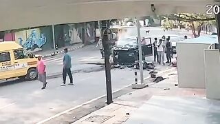 SUV Driven By Minor Kills Moped Rider