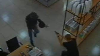 Mattress Store Owner Shoots Armed Robber Three Times Killing Him