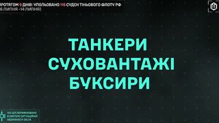 116 Russian vessels hit in 9 days. Compilation.