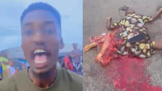 Motorcycle Taxi Passenger Fell On The Road And Was Killed By Truck