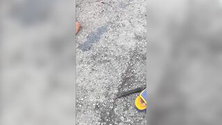 Motorcycle Taxi Passenger Fell On The Road And Was Killed By Truck