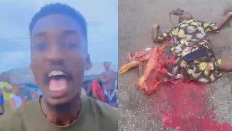 Motorcycle Taxi Passenger Fell On The Road And Was Killed By Truck