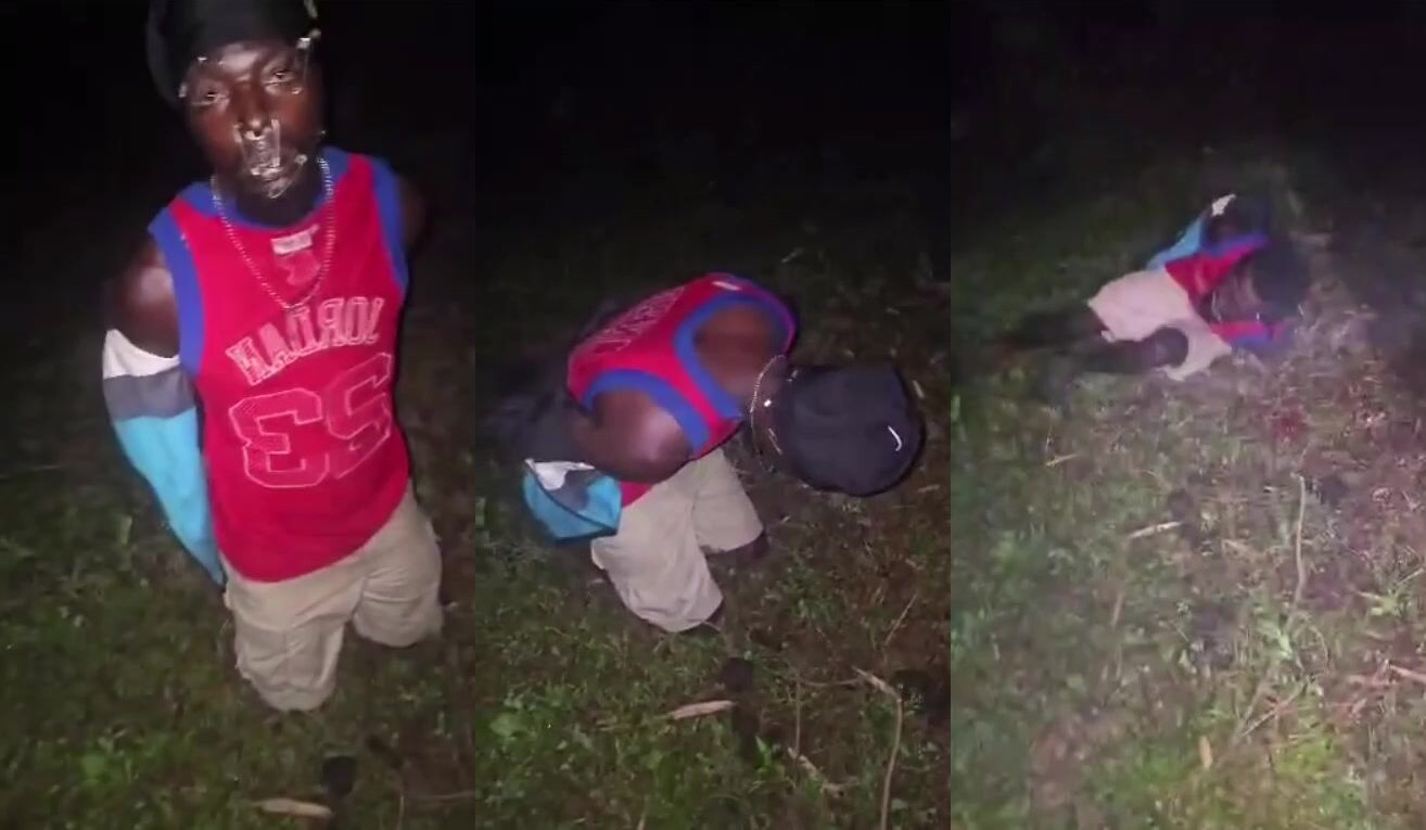 Haitian Gets Executed With A Rifle Shot To The Head
