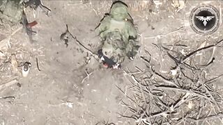 Extreme Gore - Russian Cut in Half by Drone!