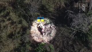 20 Ukrainians killed in their trench.