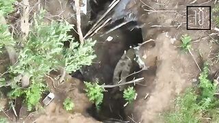 20 Ukrainians killed in their trench.