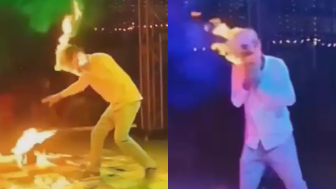 Another Fire Show Goes Wrong