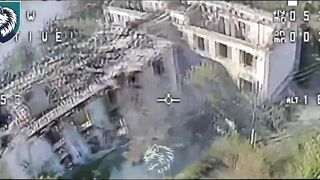 Three Russian friends came under artillery fire.