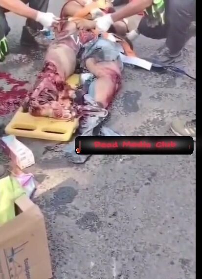 Crashed head-onin Ecuador