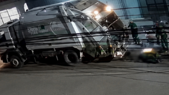 Off Duty Cop Riding Motorcycle Dies After Crashin Into Garbage Truck