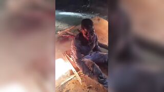 Caught With A Stolen Motorcycle Man Tortured By Vigilantes