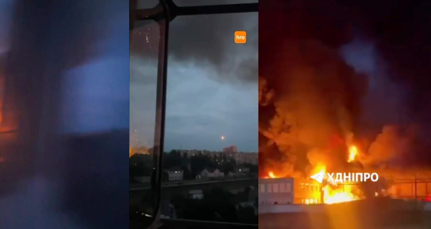 mass attack in kyiv dnipro krivoi rog