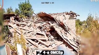 Drone blows Ukrainian drone operator's head + Aftermath