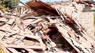 Drone blows Ukrainian drone operator's head + Aftermath