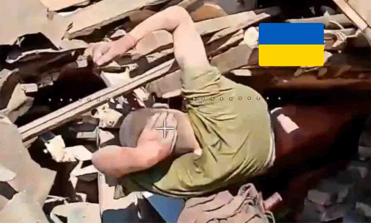 Drone blows Ukrainian drone operator's head + Aftermath