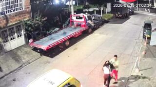 Evil POS Violently Attacks His EX-Girlfriend After She Left Him