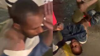 WTF: Good Samaritan Catches Phone Thief And Grabs Him By Dick
