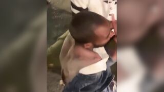 WTF: Good Samaritan Catches Phone Thief And Grabs Him By Dick
