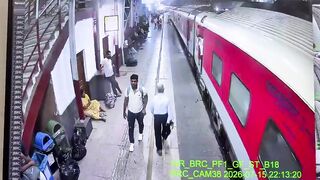 Boarding The Moving Train In India Goes Wrong