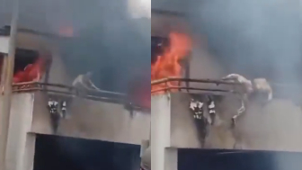 Man Sets His Apartment Ablaze, Dies In Flames During Eviction In Guatemala