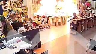 Ex clerk self immolates