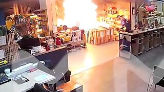 Ex clerk self immolates