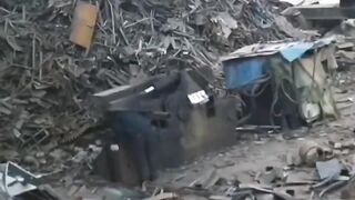 Worker efficiently decapitates himself with machine in china.