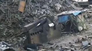 Worker efficiently decapitates himself with machine in china.