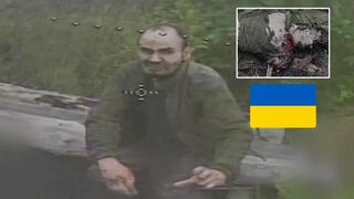 Destruction of retarded Ukrainian.