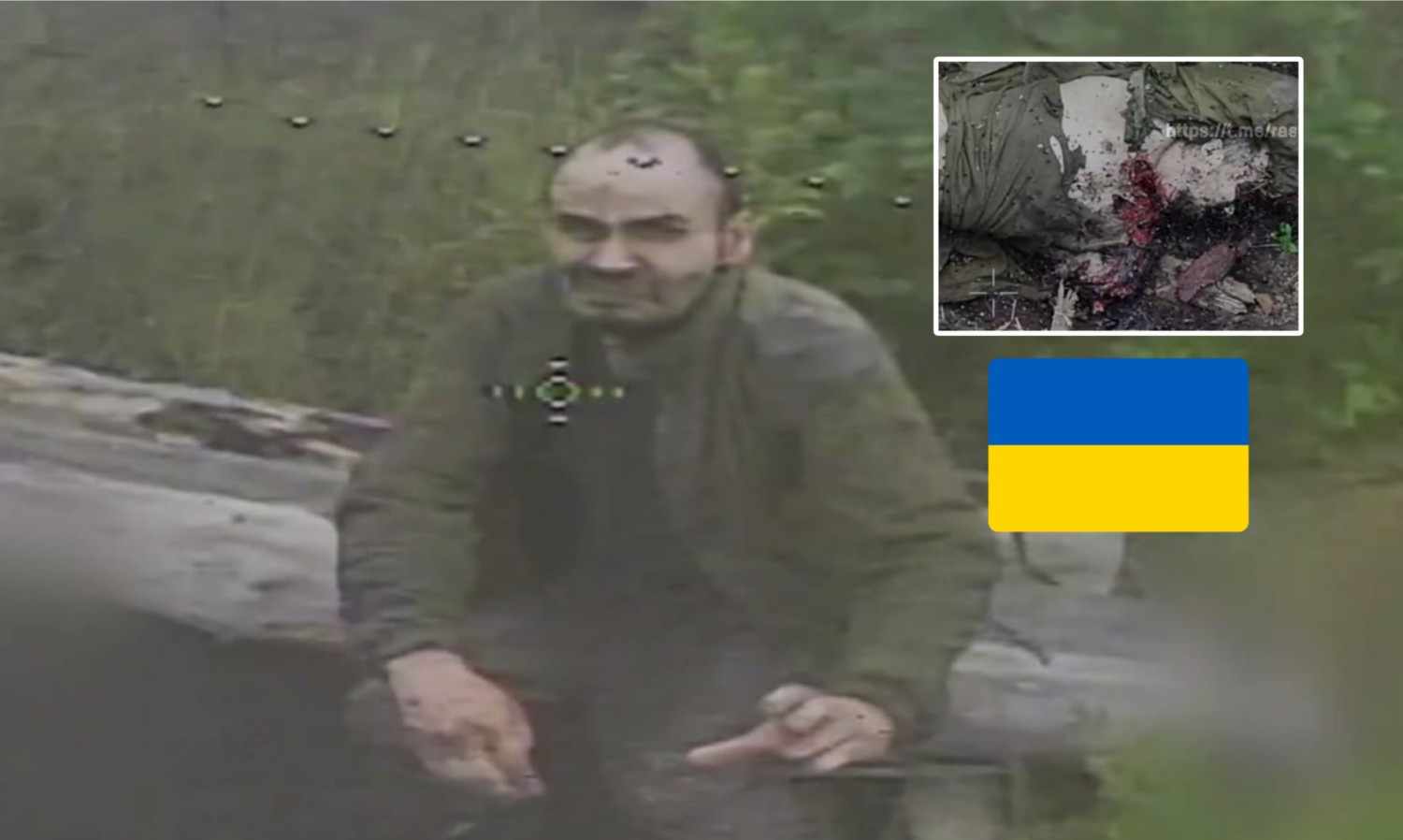Destruction of retarded Ukrainian.