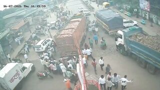 Two Municipal Council Employees Killed After Motorcycle Hits Pothole