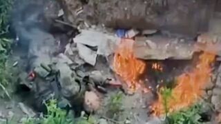 21 dead katsapfaggot by 425-th Assault Regiment "Skelya" near Udachne village