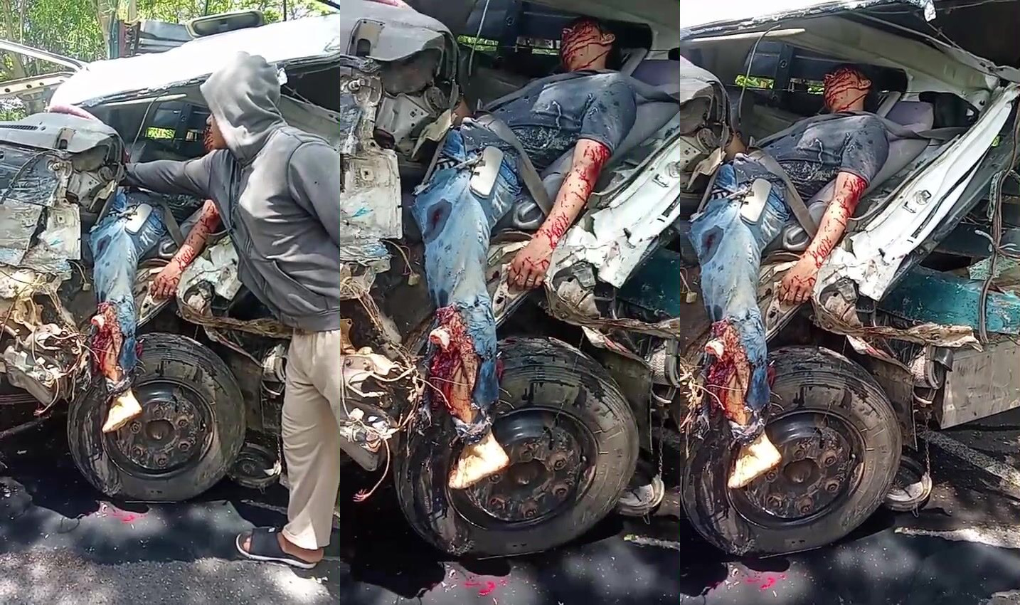Seconds After Deadly Highway Crash In Colombia