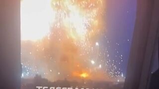 Iskander Hits Ukrainian Missile Depot + Aftermath.