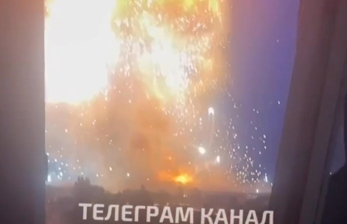 Iskander Hits Ukrainian Missile Depot + Aftermath.
