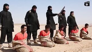 Beheading of 5 captives in sacks