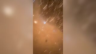 Iranian missiles hitting a US airbase in Jordan.