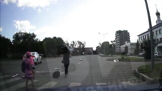 Don't mess around on the road, bro.  (compilation)