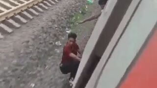 Phone Thief Kicked Off A Moving Train, Passenger Arrested