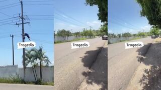Electrocuted in Mexico