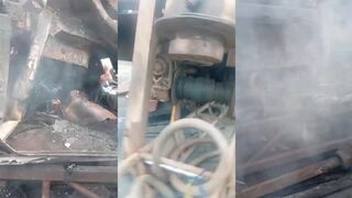 Truck overturns killing one man