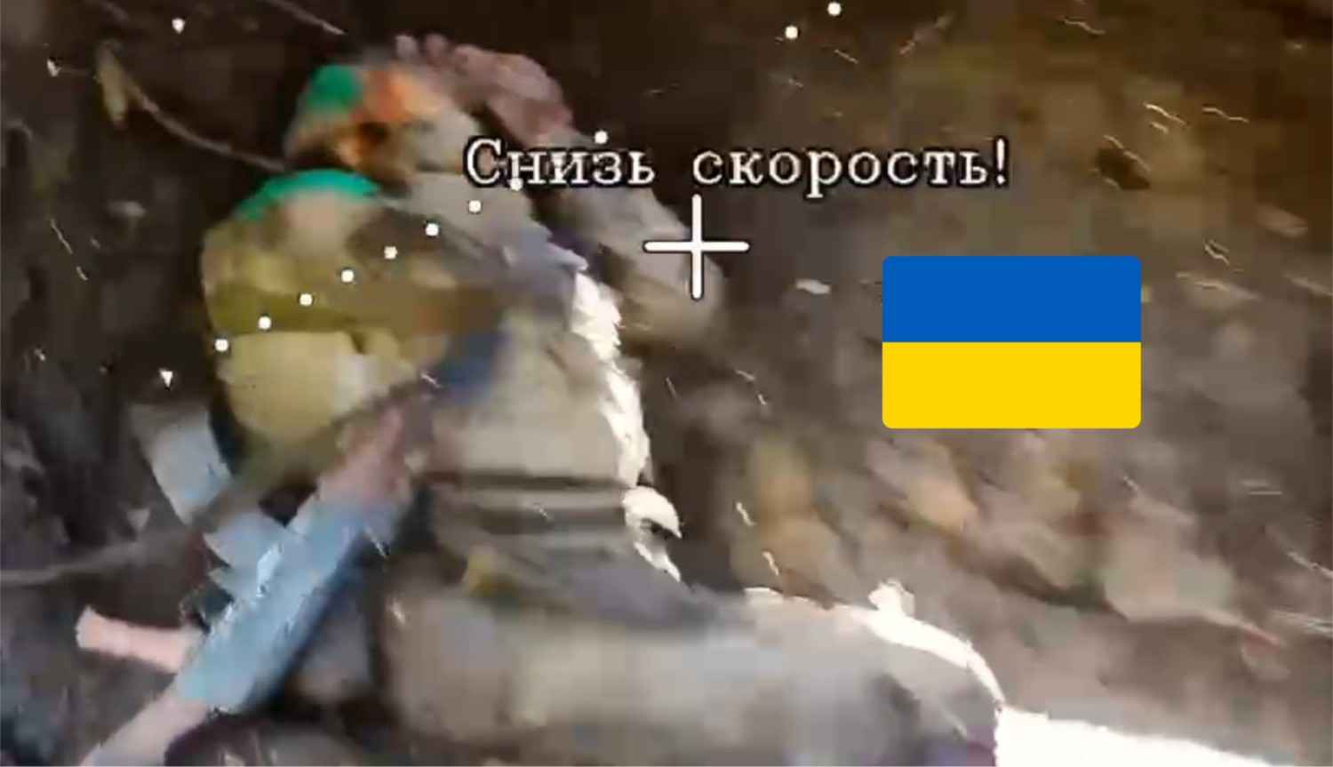 Yup, crying didn't save the Ukrainian.