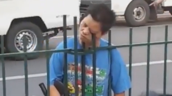 E-Biker Rider Fell On Sharp Fencing While Suffering an Epileptic Seizure