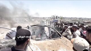 Aftermath Of Todays Israeli Strike In Gaza