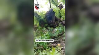 UA SOF near Donetsk got a katsap from Transsexualia, and intel from his corpse