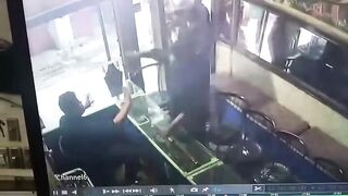 Escapes with his life