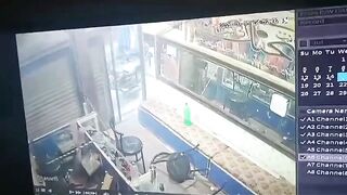 Escapes with his life