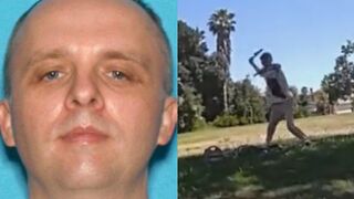Knife Wielding Killer Of His Nine-Year-Old Son Shot 14 Times By California Cops